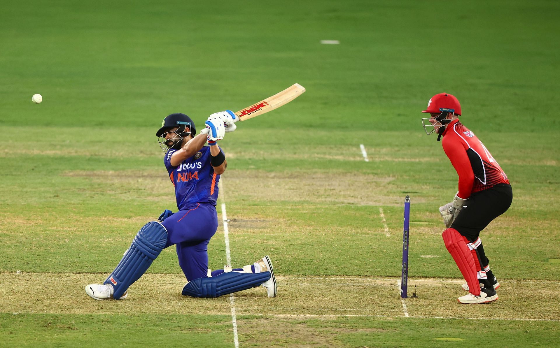 Virat seemed confident in the middle against the Hong Kong cricket team (Image: Getty)