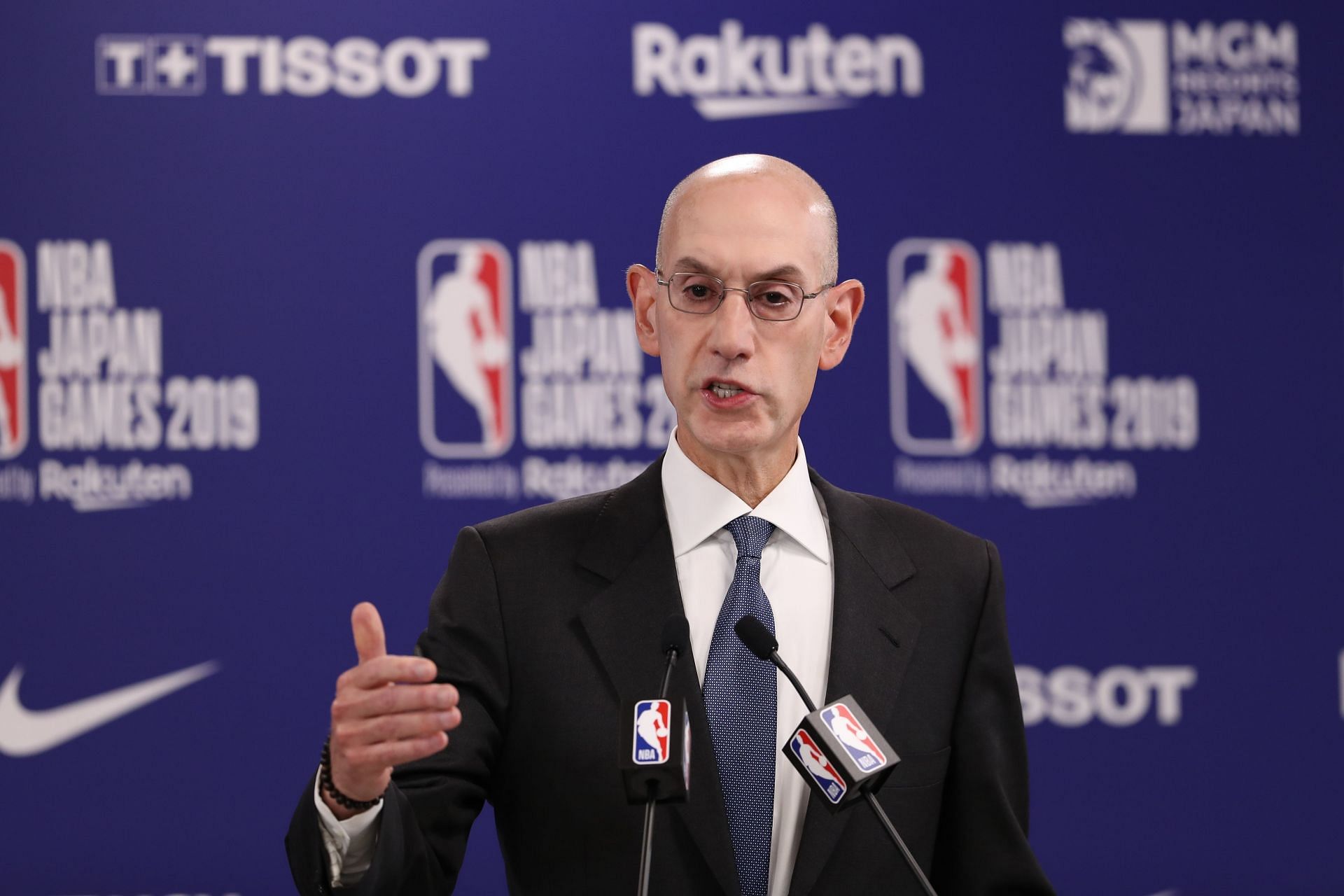 NBA commissioner Adam Silver