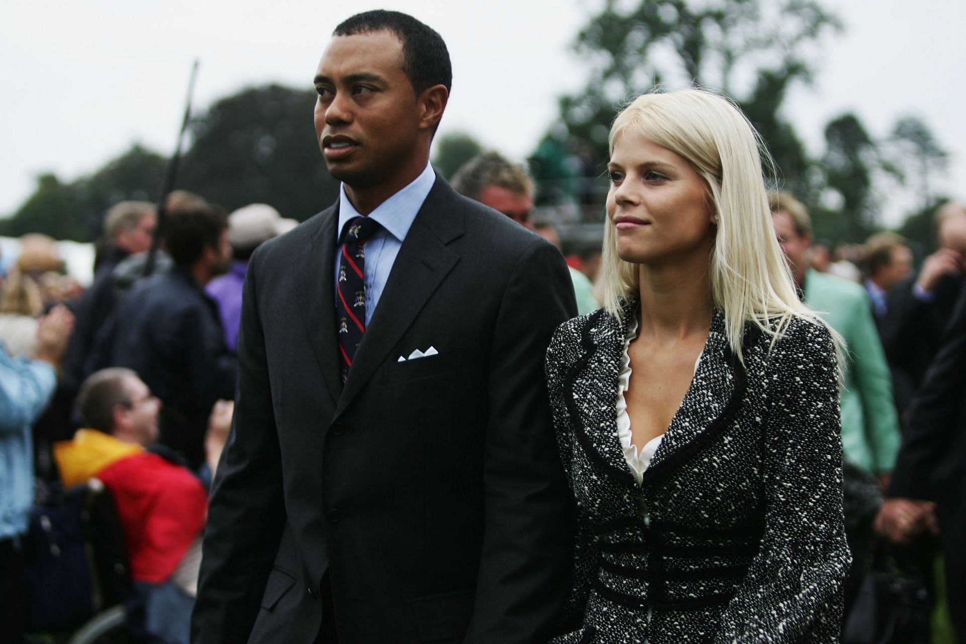 Tiger Woods and Elin Nordegren 