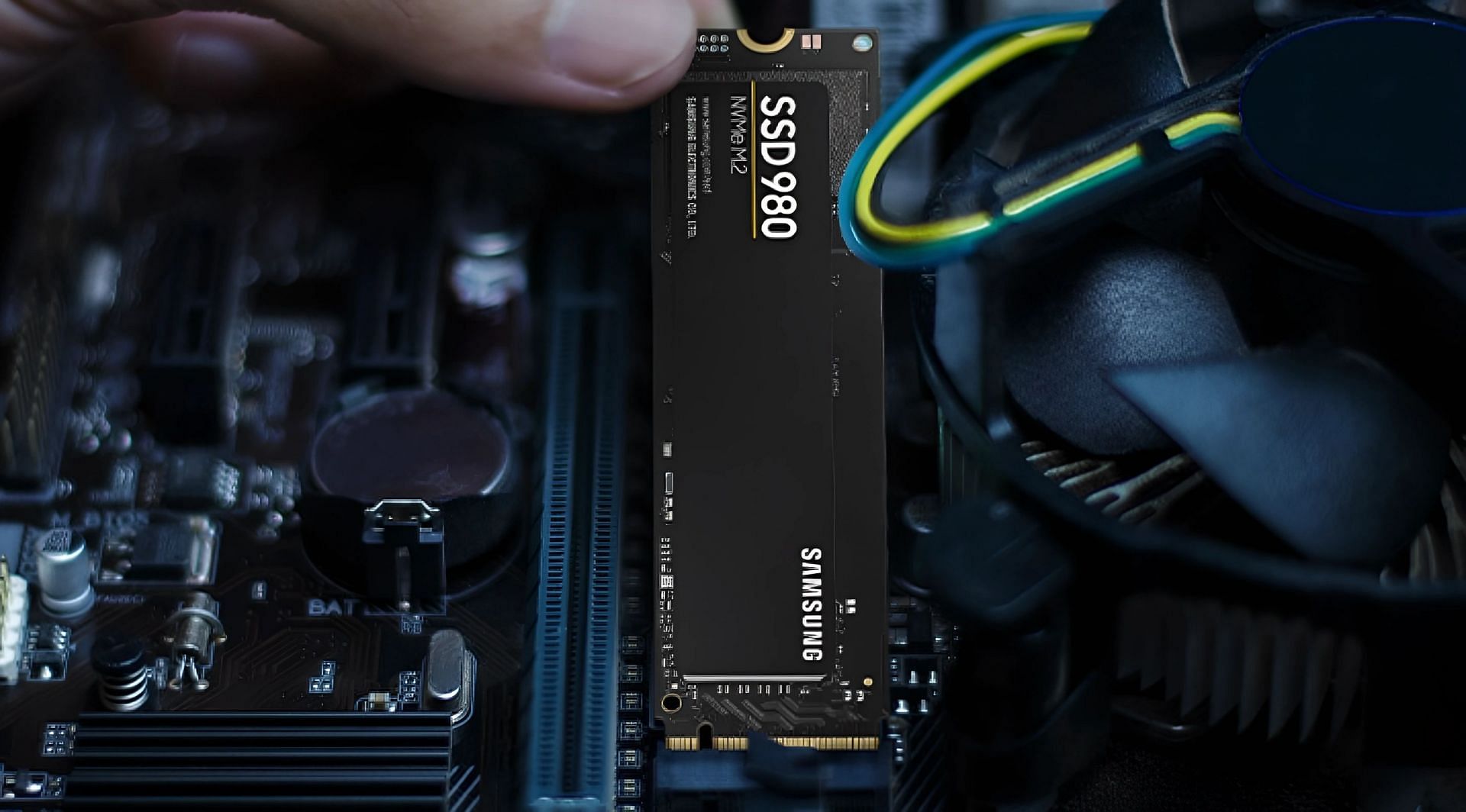 DirectStorage technology will speed up game loading times (Image via Samsung)