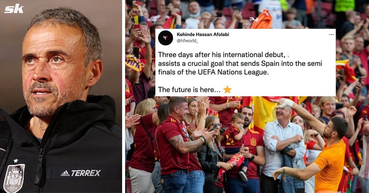 Spain fans hail 'truly special' star as the 'game-changer' for his performance in 1-0 Portugal win: "Remember the name","The future is here"