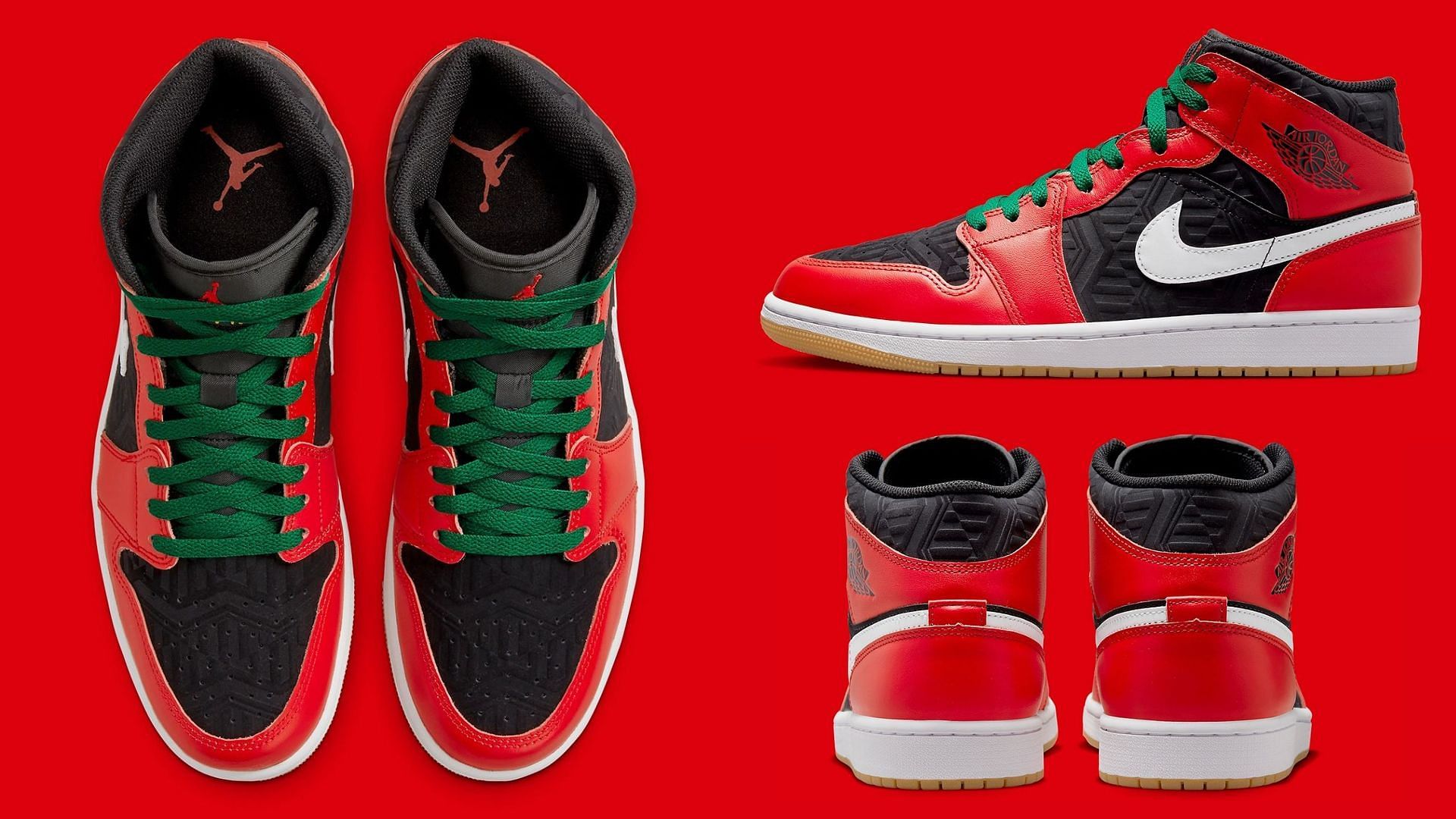 Where upcoming jordan 1 to buy Air Jordan 1 Mid and Low Christmas colorways? Price