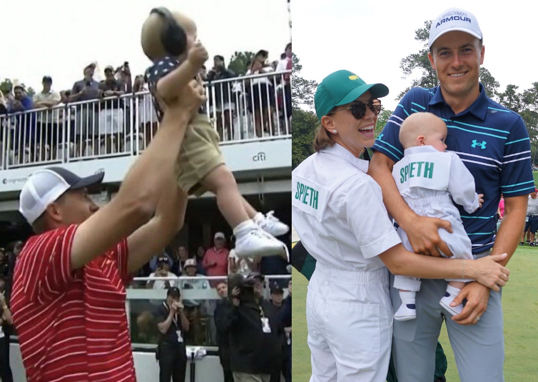 Fans react to Jordan Spieth mimicking 'Lion King' pose with his son Sammy
