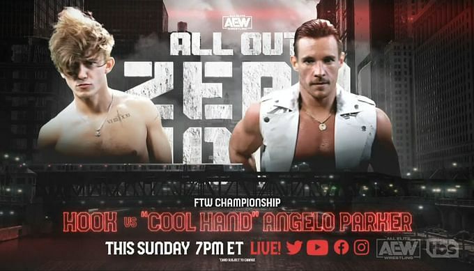 Twitter erupts to Hook and Angelo Parker's match being announced for Zero Hour before AEW All Out