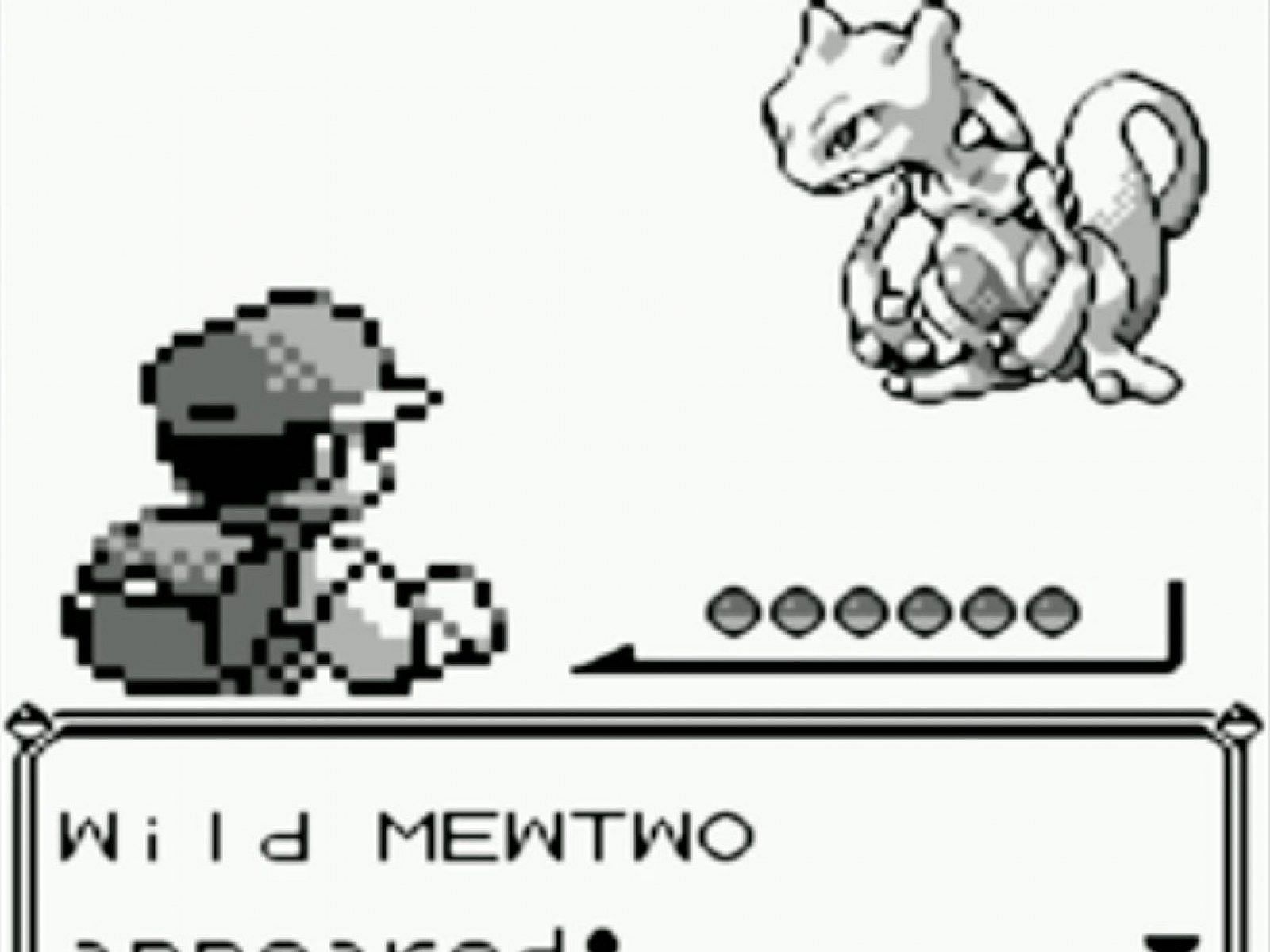 Una mirada a la primera aparición de Mewtwo en un videojuego (imagen a través de Game Freak)
