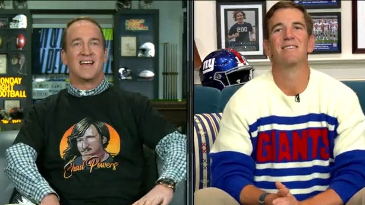 Peyton Manning forced to wear Chad Powers on Manningcast as part of deal with brother