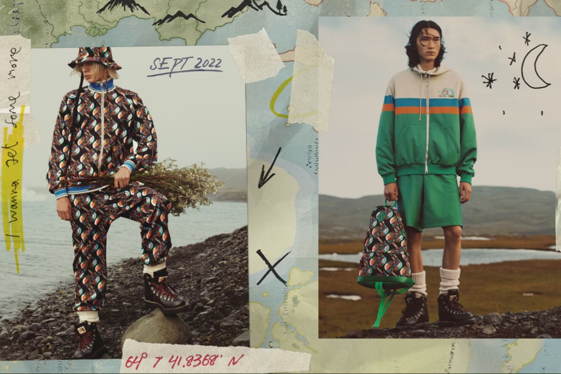 Gucci x The North Face collection 