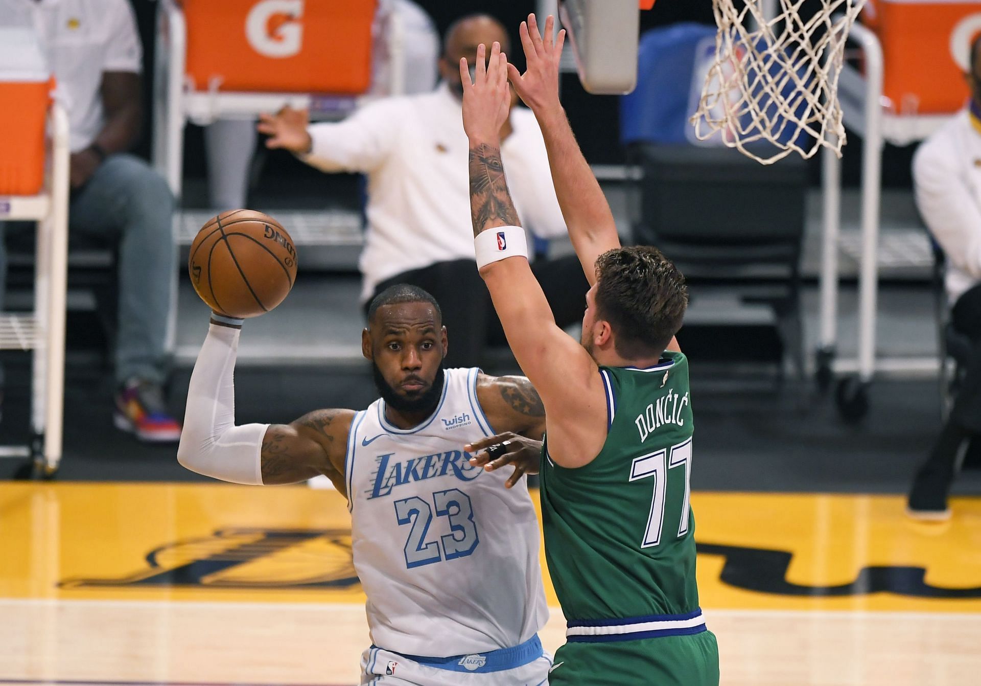 LeBron James dan Luka Doncic adalah dua pemain terbaik NBA saat ini.