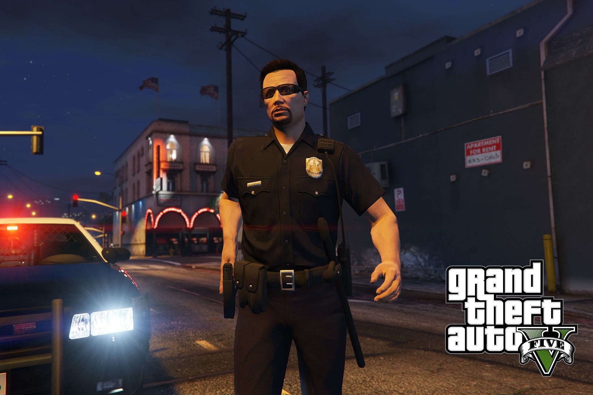 Players can now solve crimes instead of doing them in GTA 5 (Image via LSPDFR)