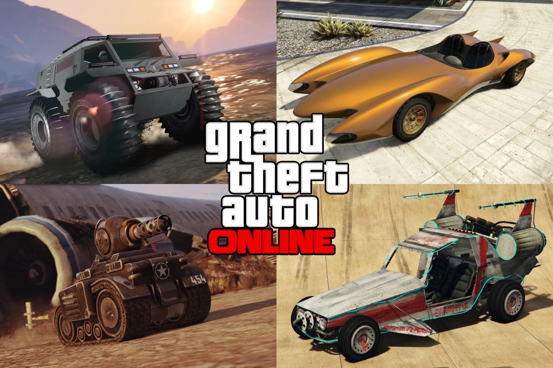 Five GTA Online weird cars to buy