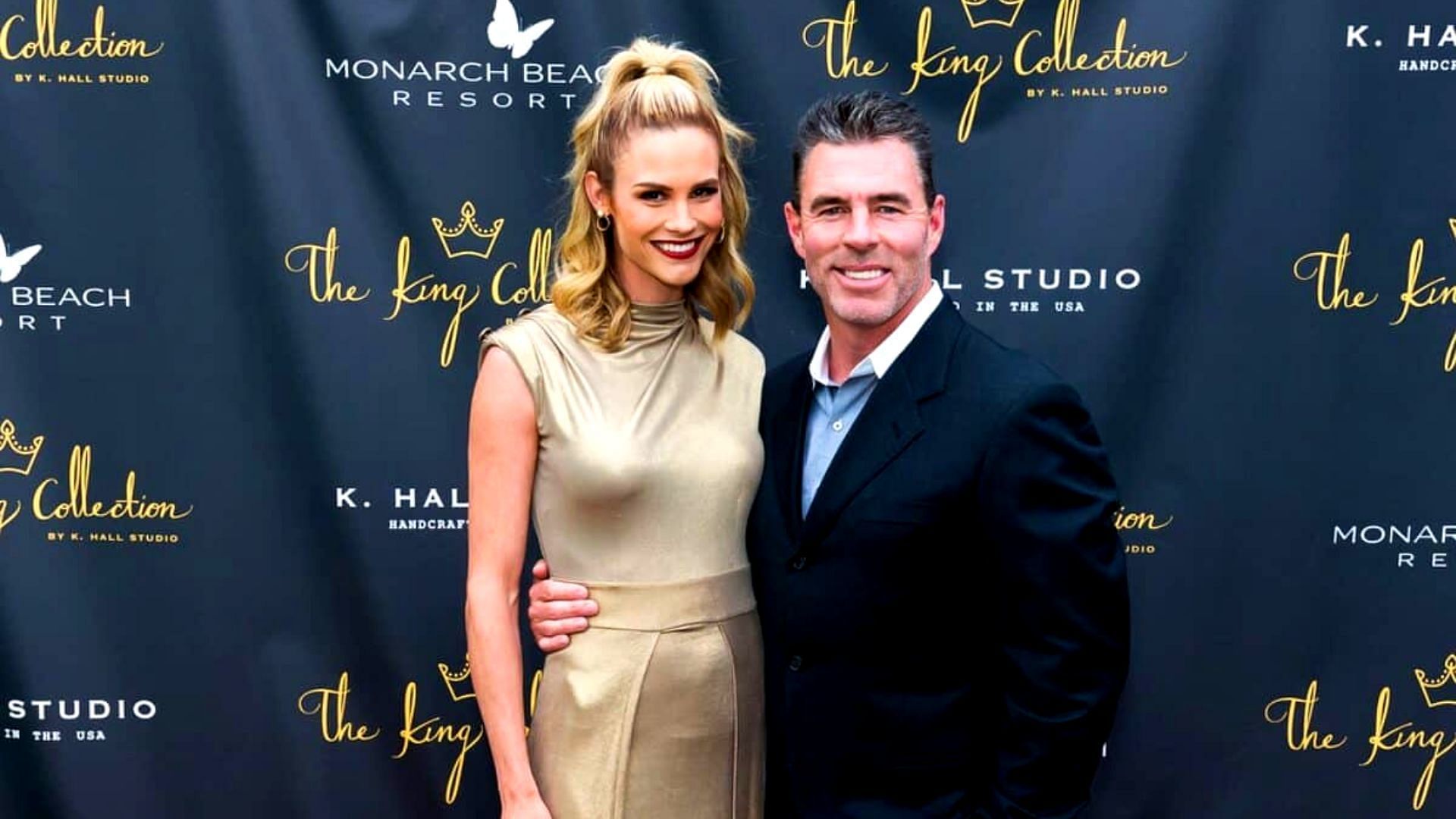 Former MLB star Jim Edmonds with his ex-wife Meghan King. 