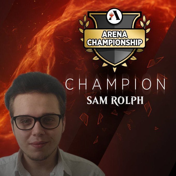 Which deck won Magic The Gathering Arena Championship 1? Decklist