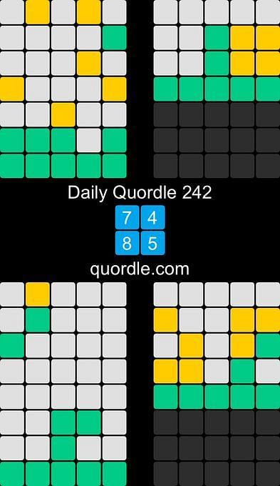 Quordle #243 Hints And Answers For Today: Saturday, September 24