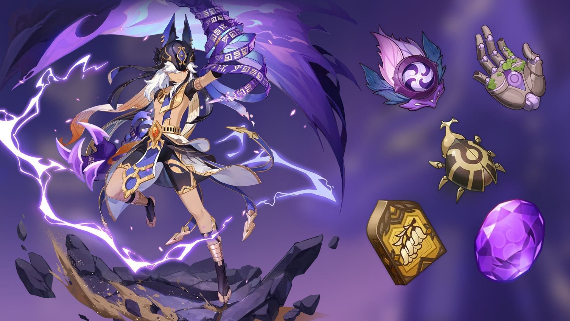 Genshin Impact Ascension Materials For Cyno Leaked Resources And Talent Books 1830