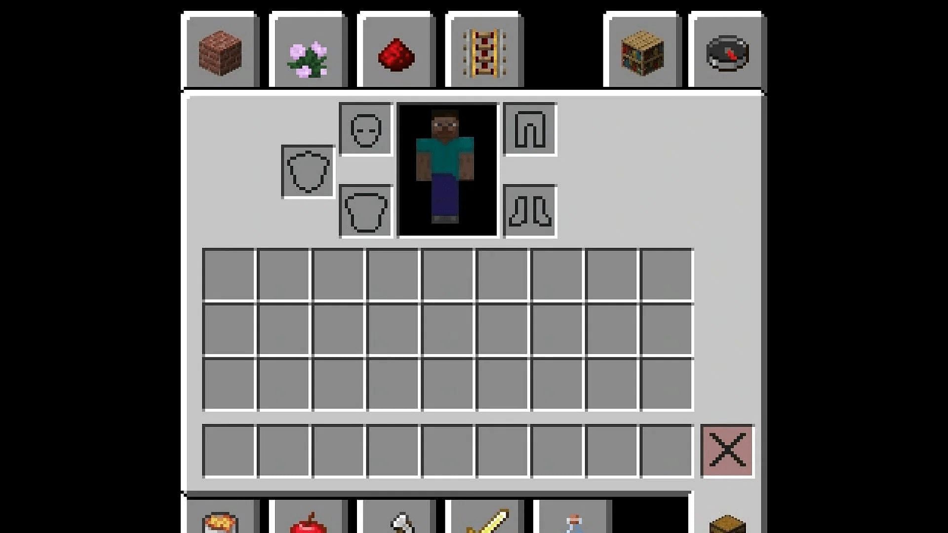 Spectator mode limits interaction with the Minecraft UI (Image via Mojang)