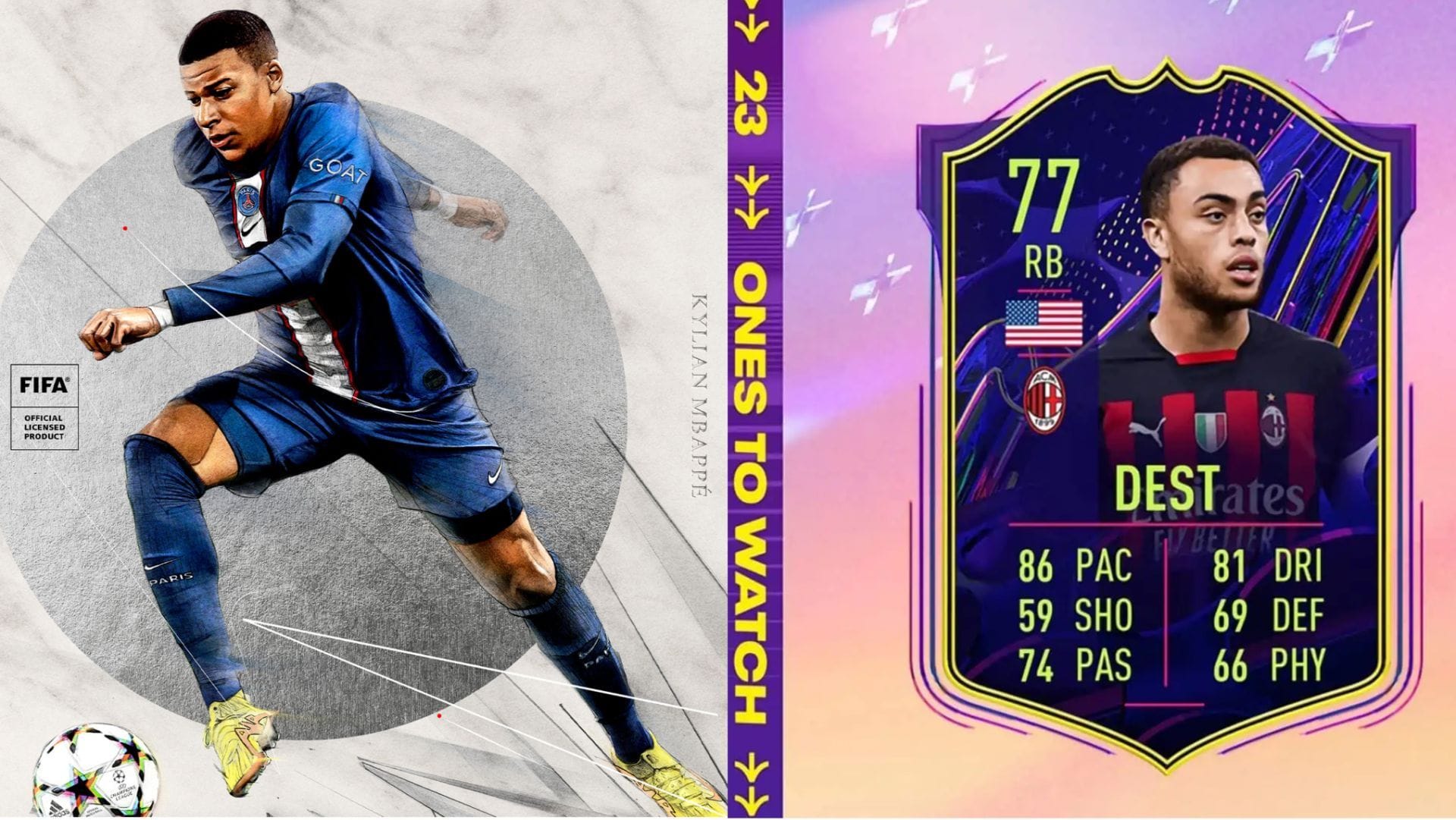 Which OTW (Ones To Watch) cards in FIFA 23 are getting upgraded?
