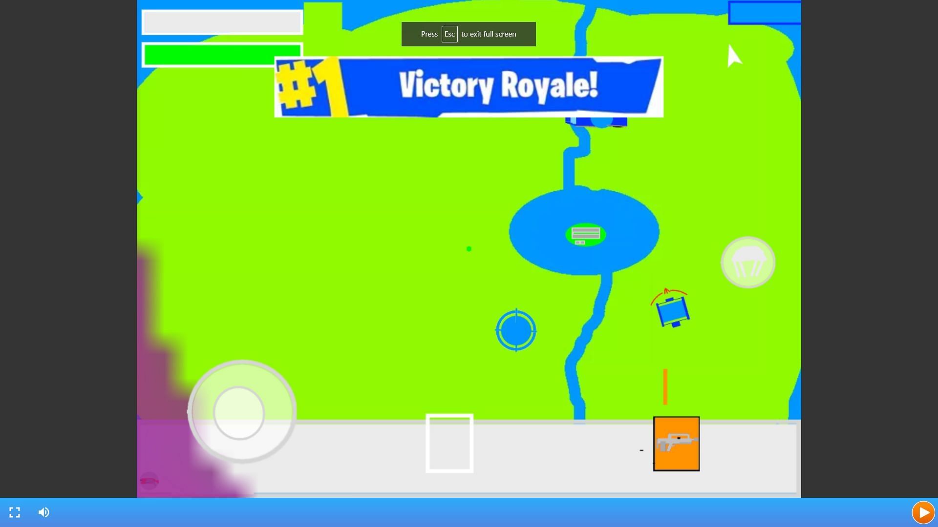 Félicitations Pour Avoir Obtenu Une Victory Royale (Image Via Tynker)