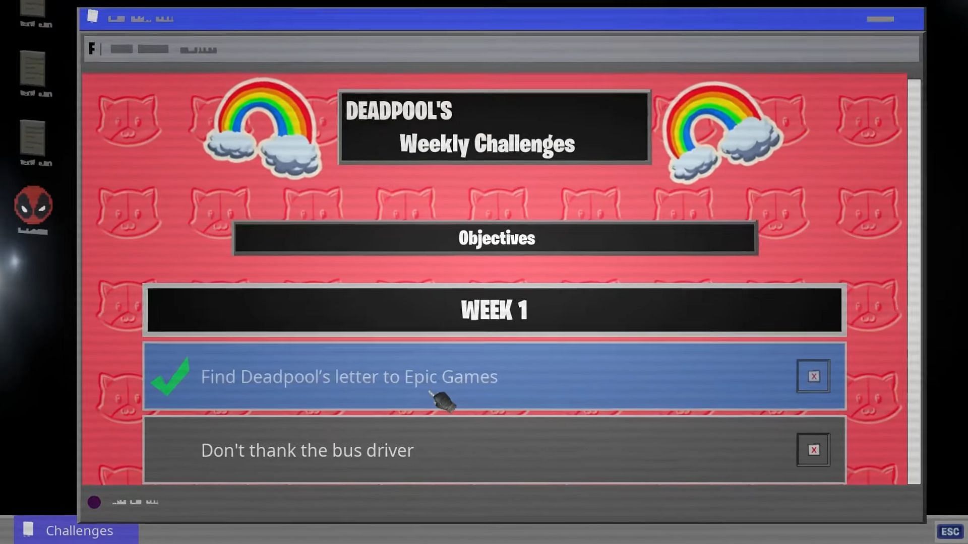 Les joueurs de Fortnite ont été invités à ne pas remercier le chauffeur de bus (Image via Epic Games)