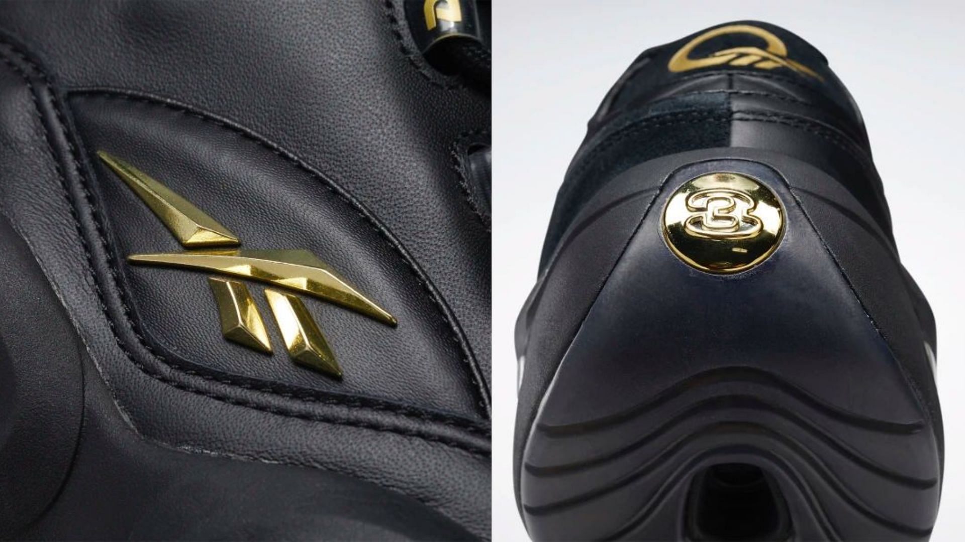 Take a closer look at the gold metallic accents of the looming sneaker (Image via Reebok)