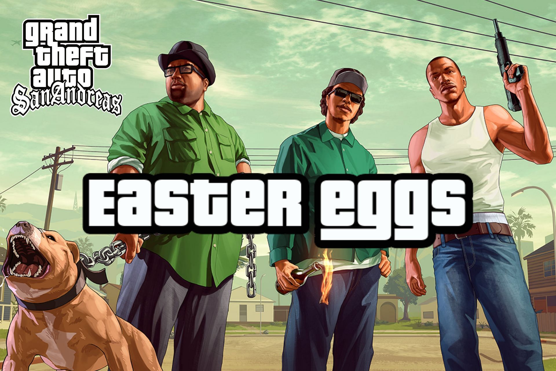 GTA players should look for these Easter eggs in San Andreas (Image via HDQwalls)