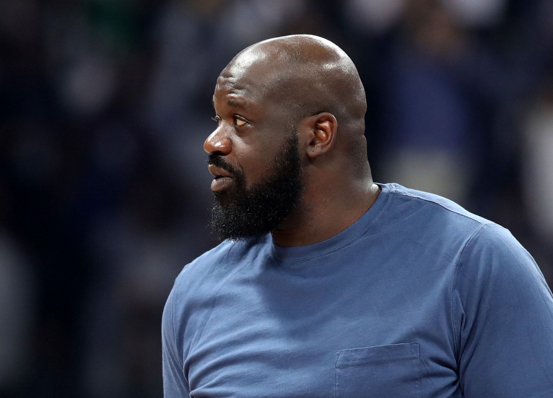 Shaquille O&#039;Neal at the NBA Abu Dhabi Games 2022