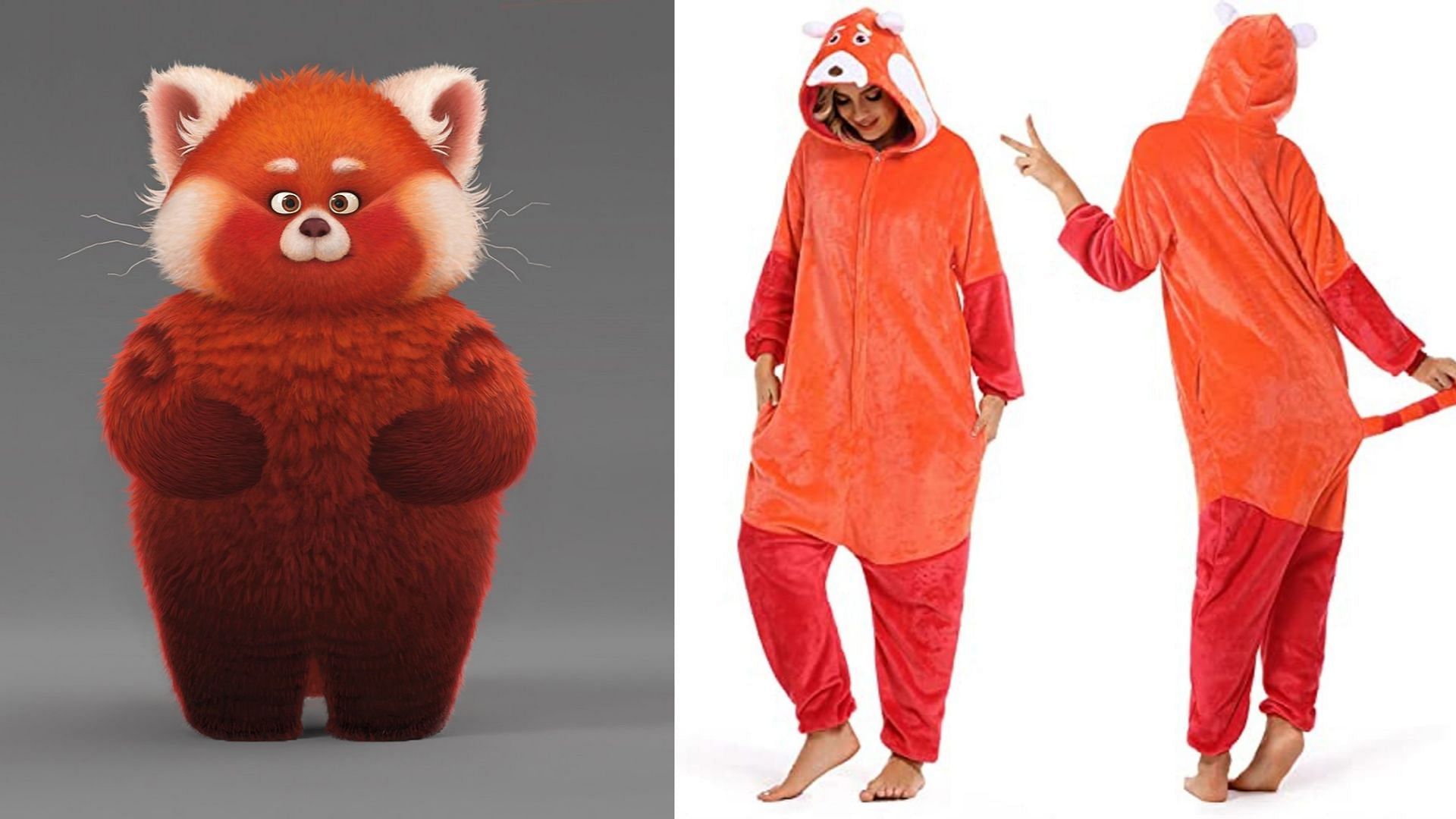 Le joli costume de renard de Turning Red (Image via Amazon / Pixar)