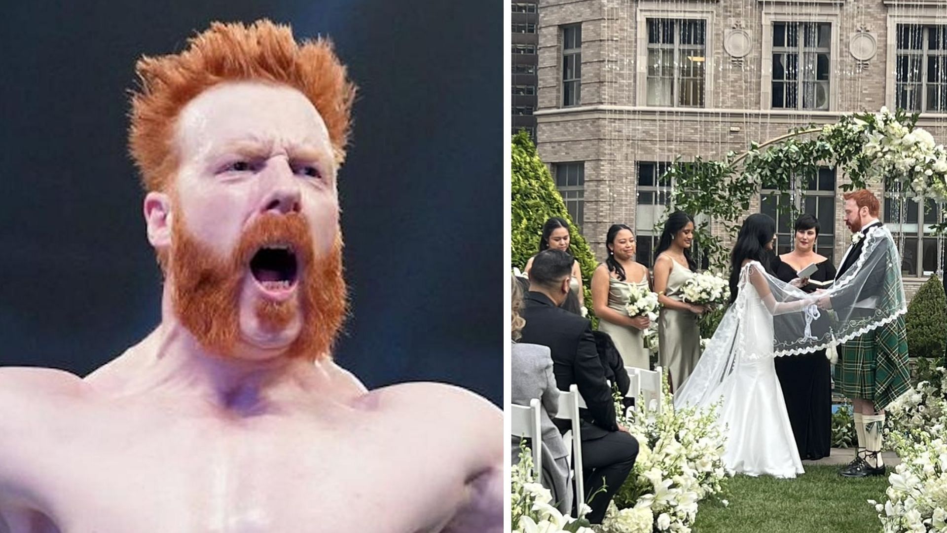 Sheamus wedding photos