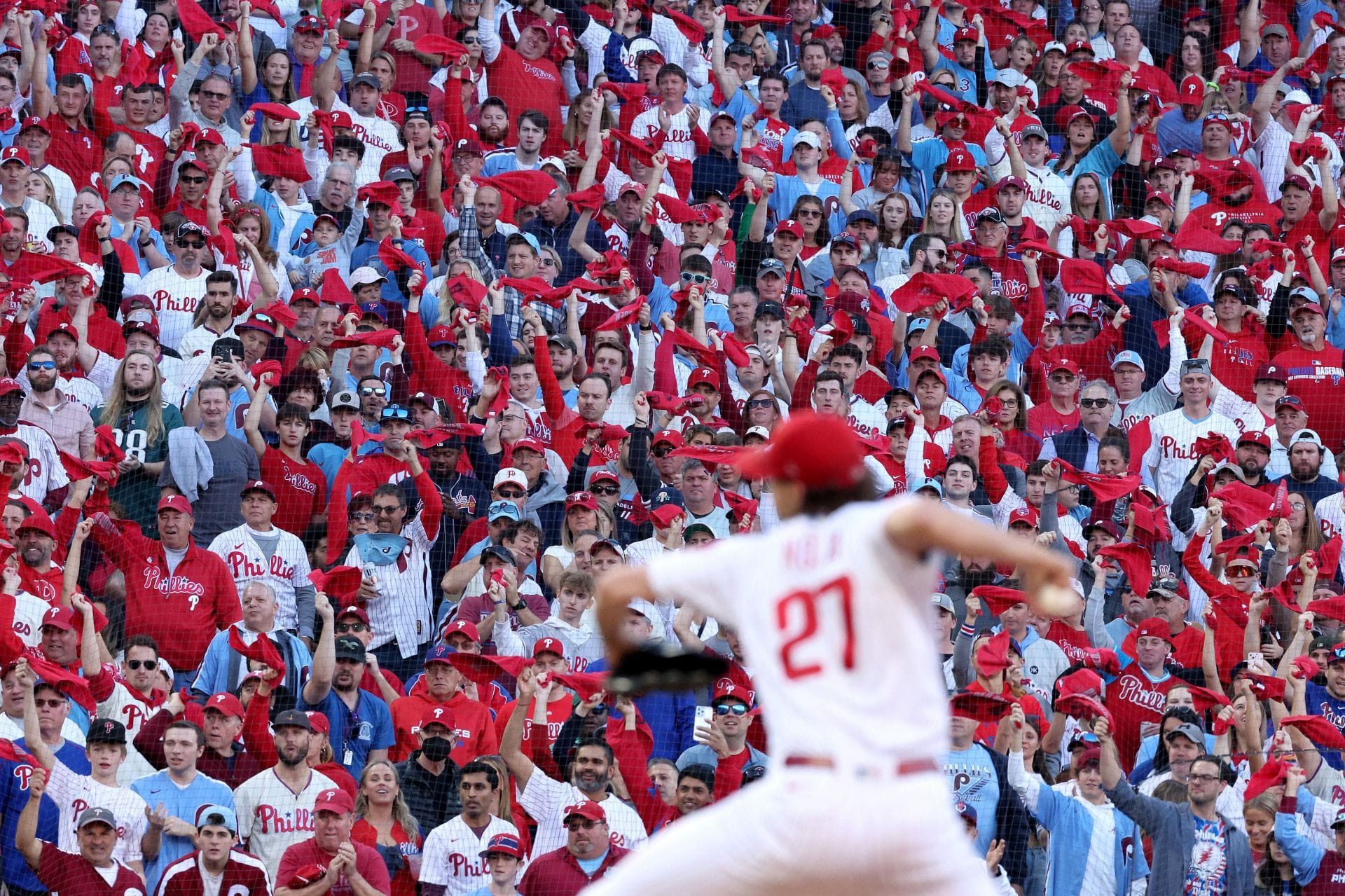 WATCH: Philadelphia Phillies fans bring controversial chop to NLDS  following 9-1 rout of Atlanta