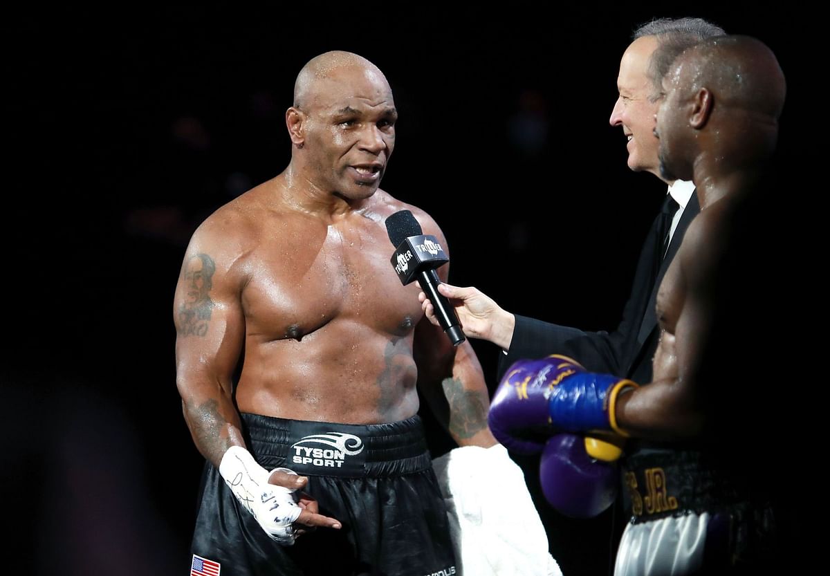 How much money did Mike Tyson earn per fight on average?
