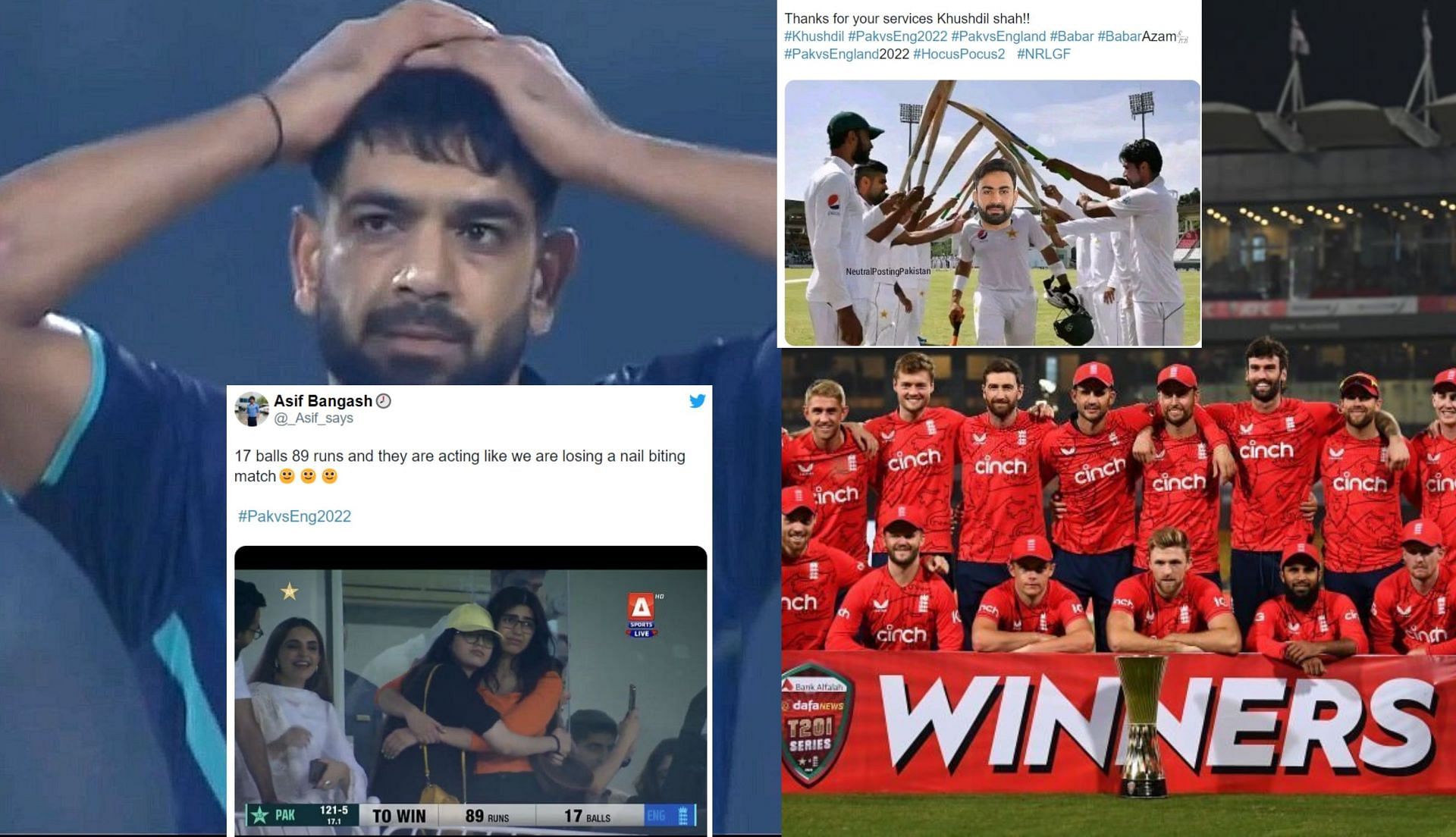 Fans took to social media to share memes after Pakistan lost against England on Sunday