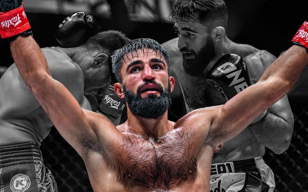 Marat Grigorian takes unanimous the unanimous decision win over Tayfun Ozcan at ONE on Prime Video 2. [Photos ONE Championship]