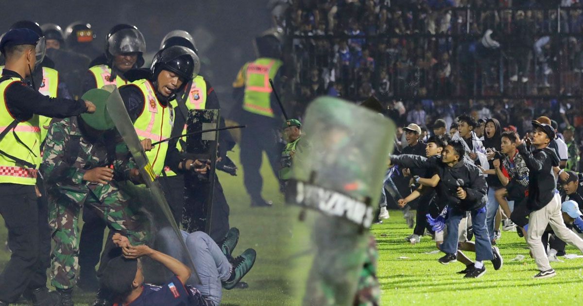 Chaos in stadium leads to death toll over 120 (Photo: AP)