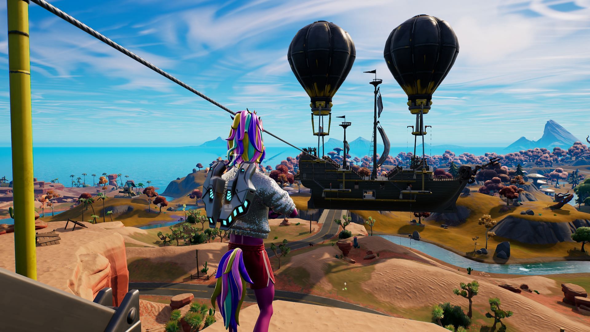 Wo Man Gegner An Orten In Der Luft Eliminiert 9 Das Treibholz Schwimmt (Bild Über Epic Games)