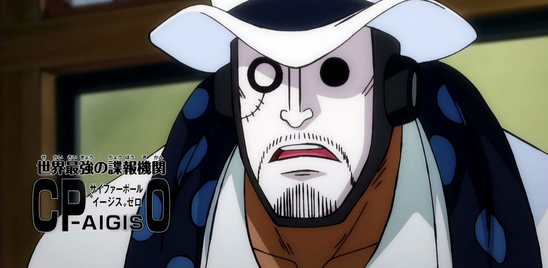 Ein Cp0-Agent, Wie Er In One Piece-Episode 1037 Zu Sehen Ist (Bild Über Toei Animation)