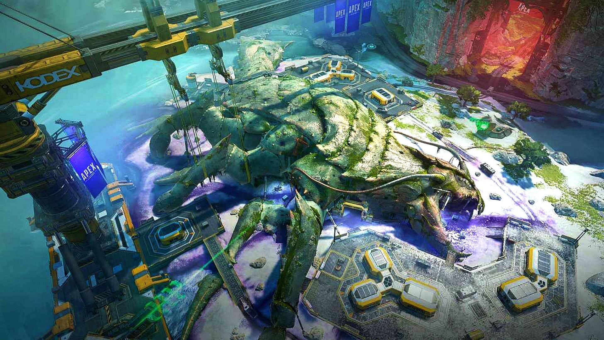 The Downed Beast location from Apex Legends (Image via EA)