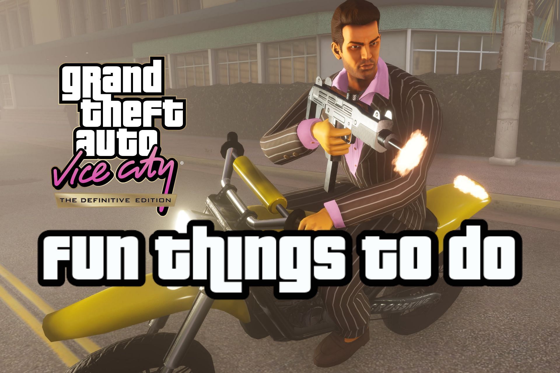 5 fun things GTA players can do in Vice City Definitive Edition (Image via Sportskeeda)