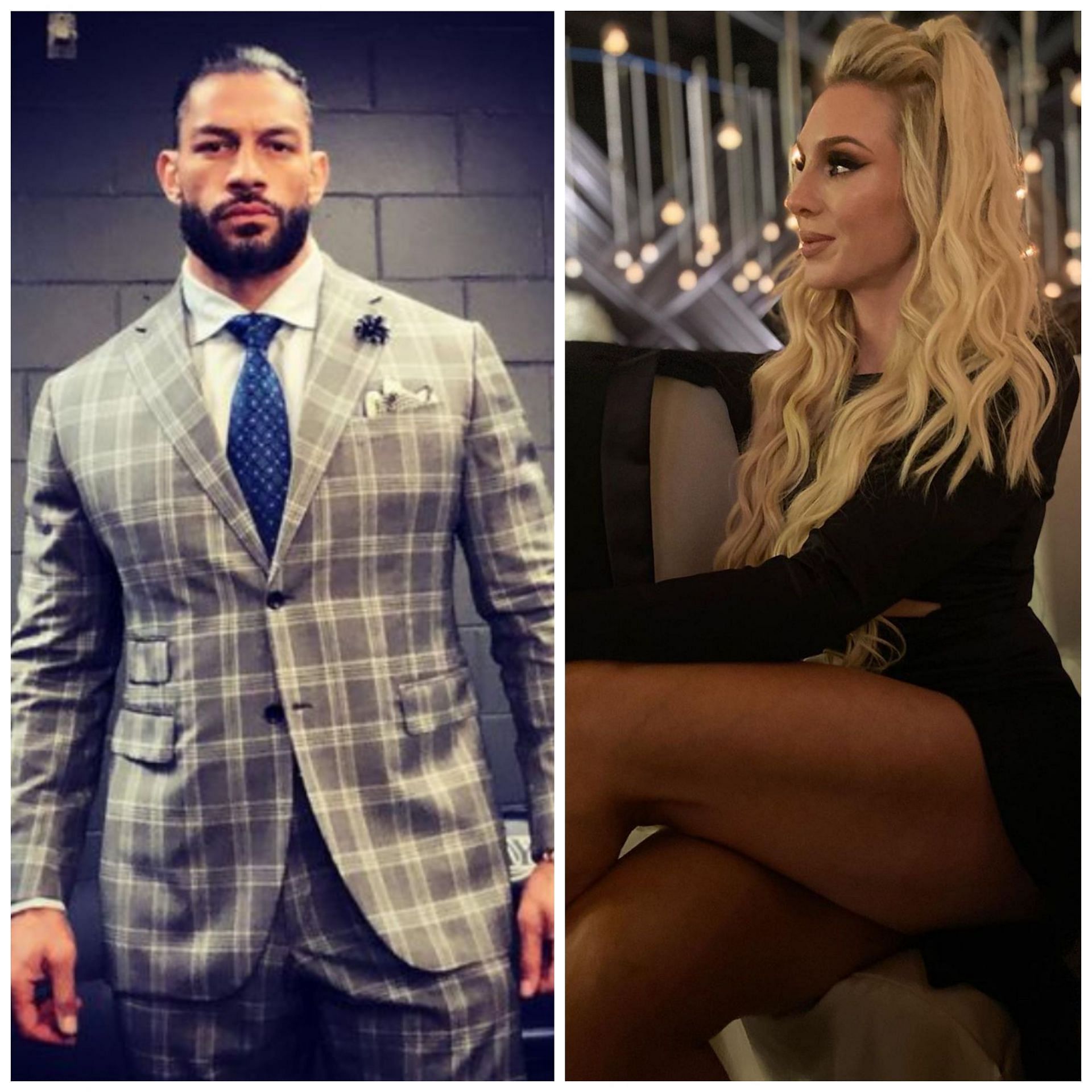 Charlotte Flair and Roman Reigns are top names of their respective divisions