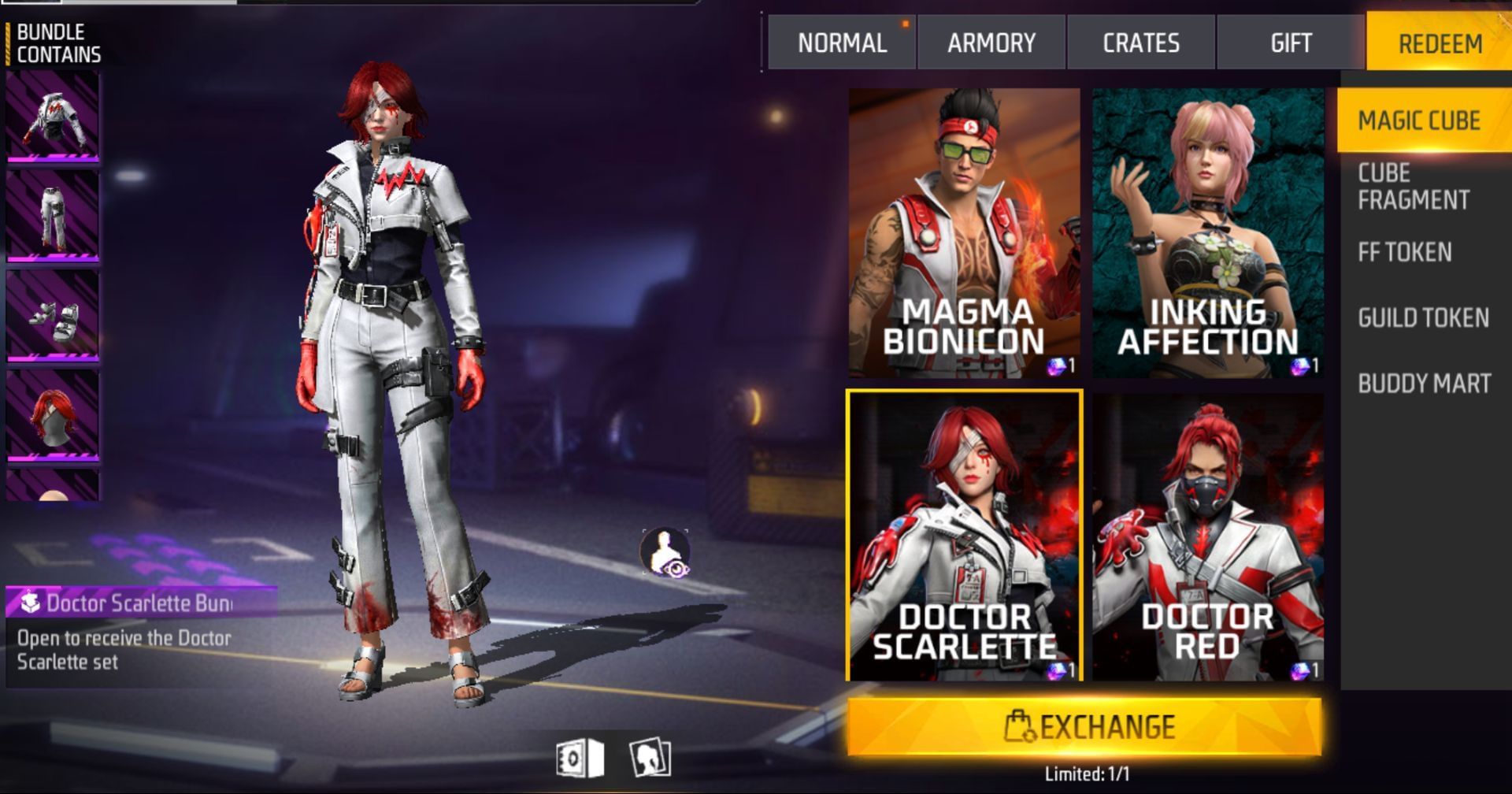 Doctor Scarlette (Image via Garena)