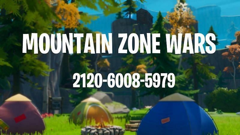 Mountain zone wars map