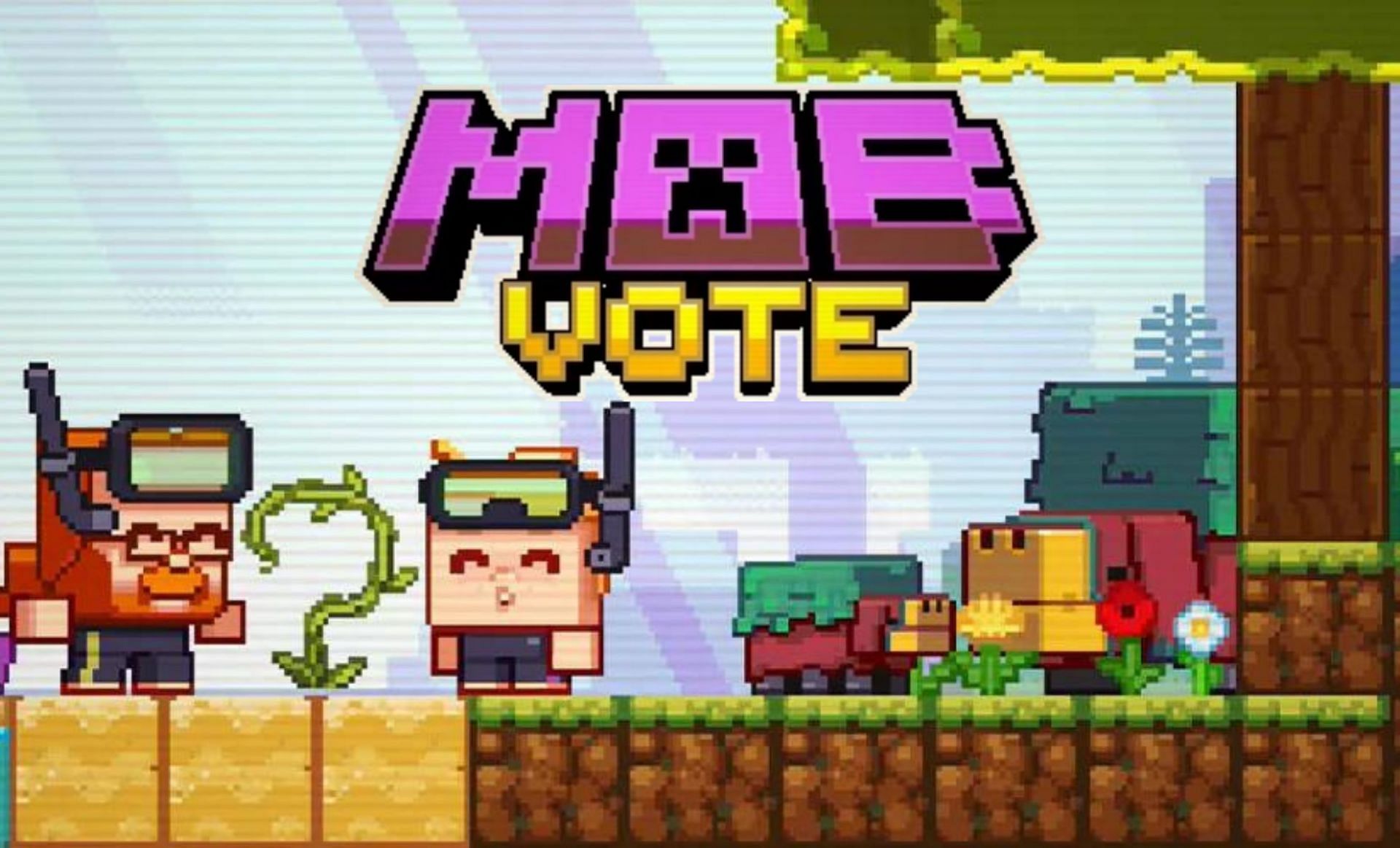 Cara memilih Sniffer, Rascal, dan Tuff Golem di Minecraft Mob Vote 2022