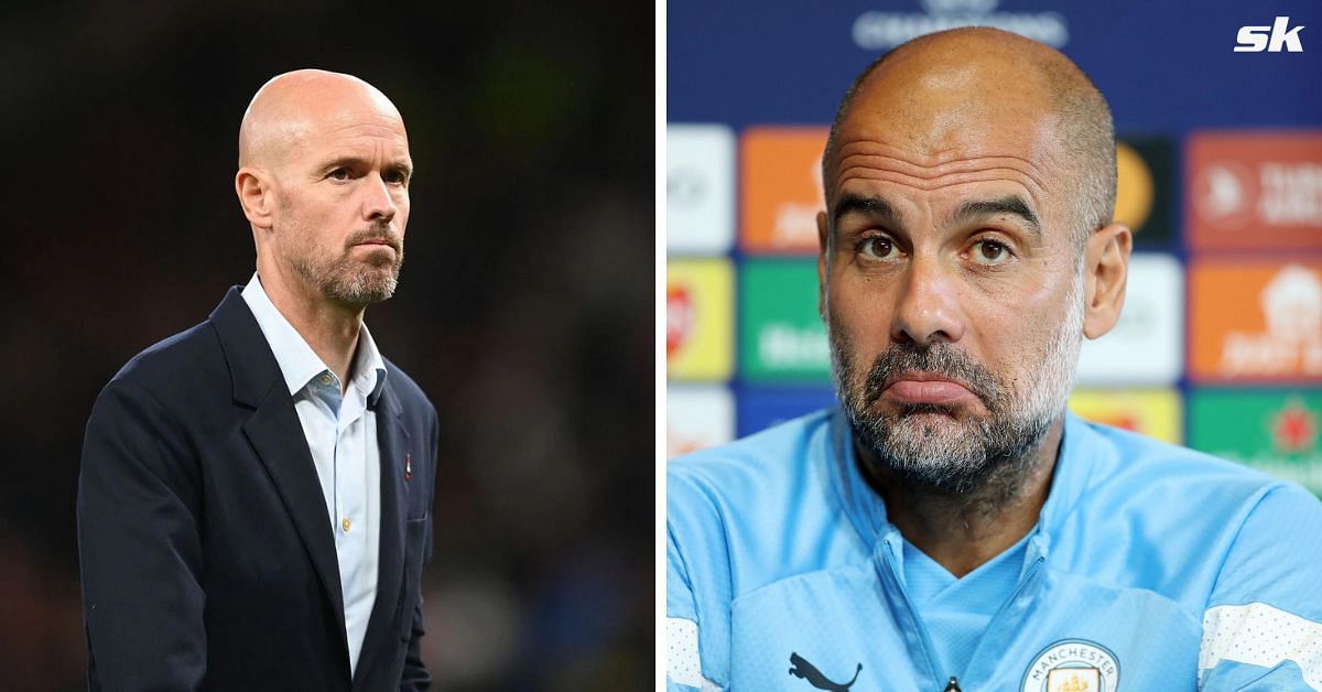 Erik Ten Hag Responds As Pep Guardiola Claims Manchester United Could ...