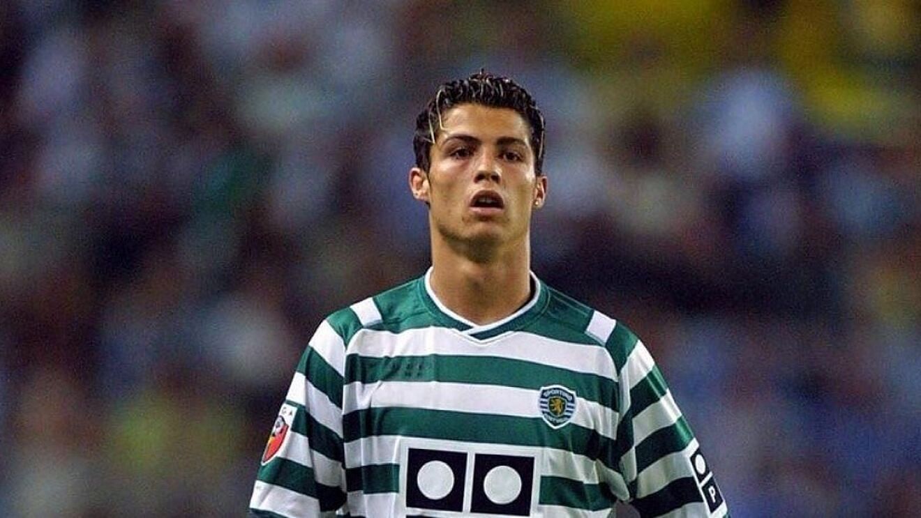 Ronaldo iniciou a carreira no Sporting CP