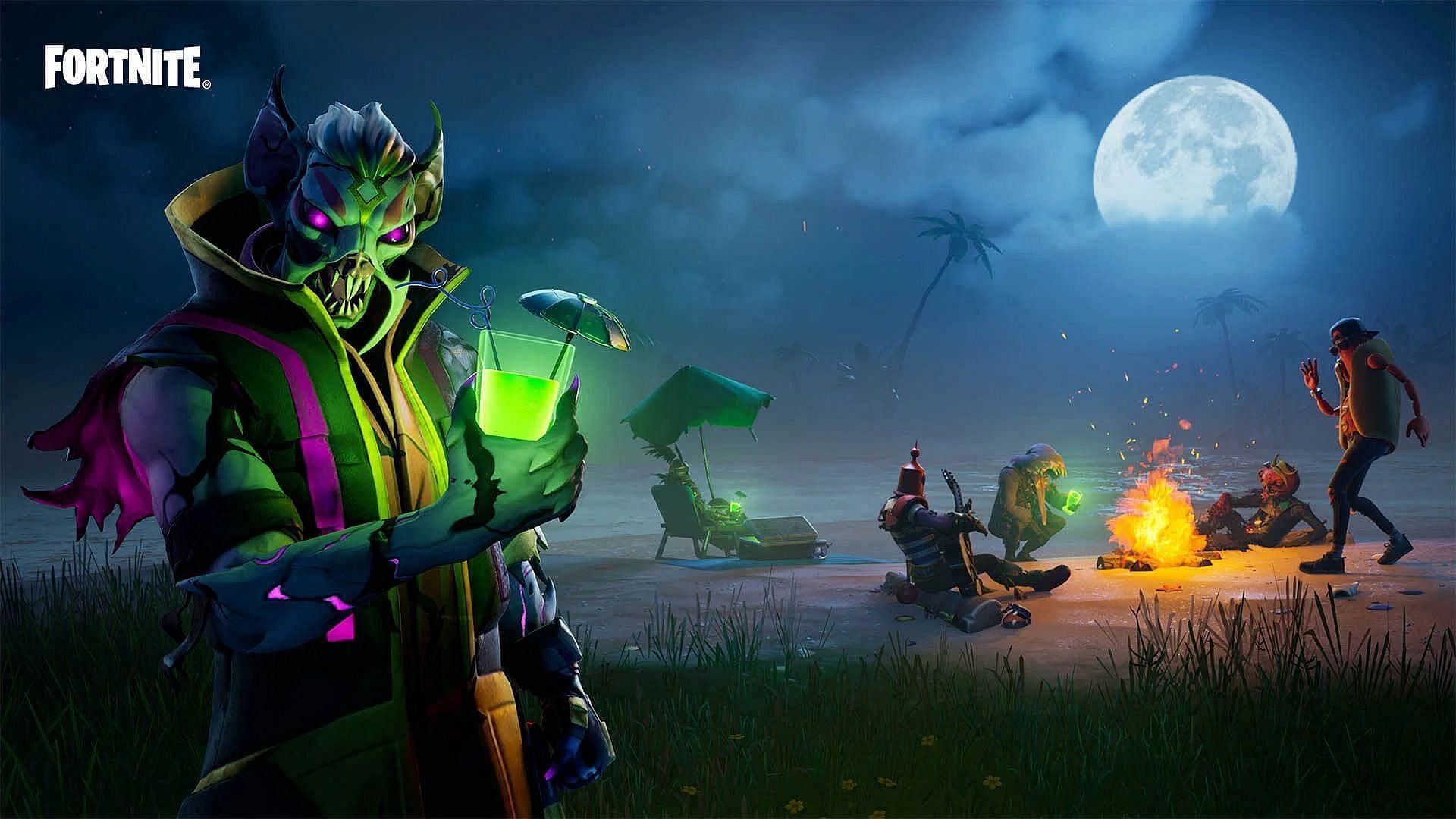 Many new Fortnitemares 2022 skins will be released to the game in October (Image via Epic Games)