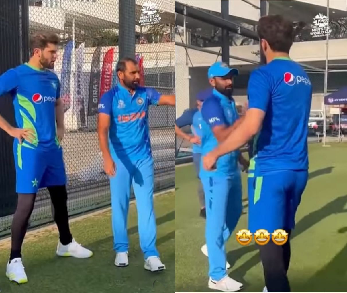 T20 World Cup 2022 [watch] Mohammed Shami Gives Bowling Tips To