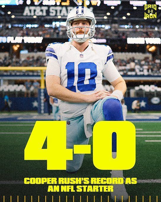 Cooper Rush shines in Cowboys win over Commanders