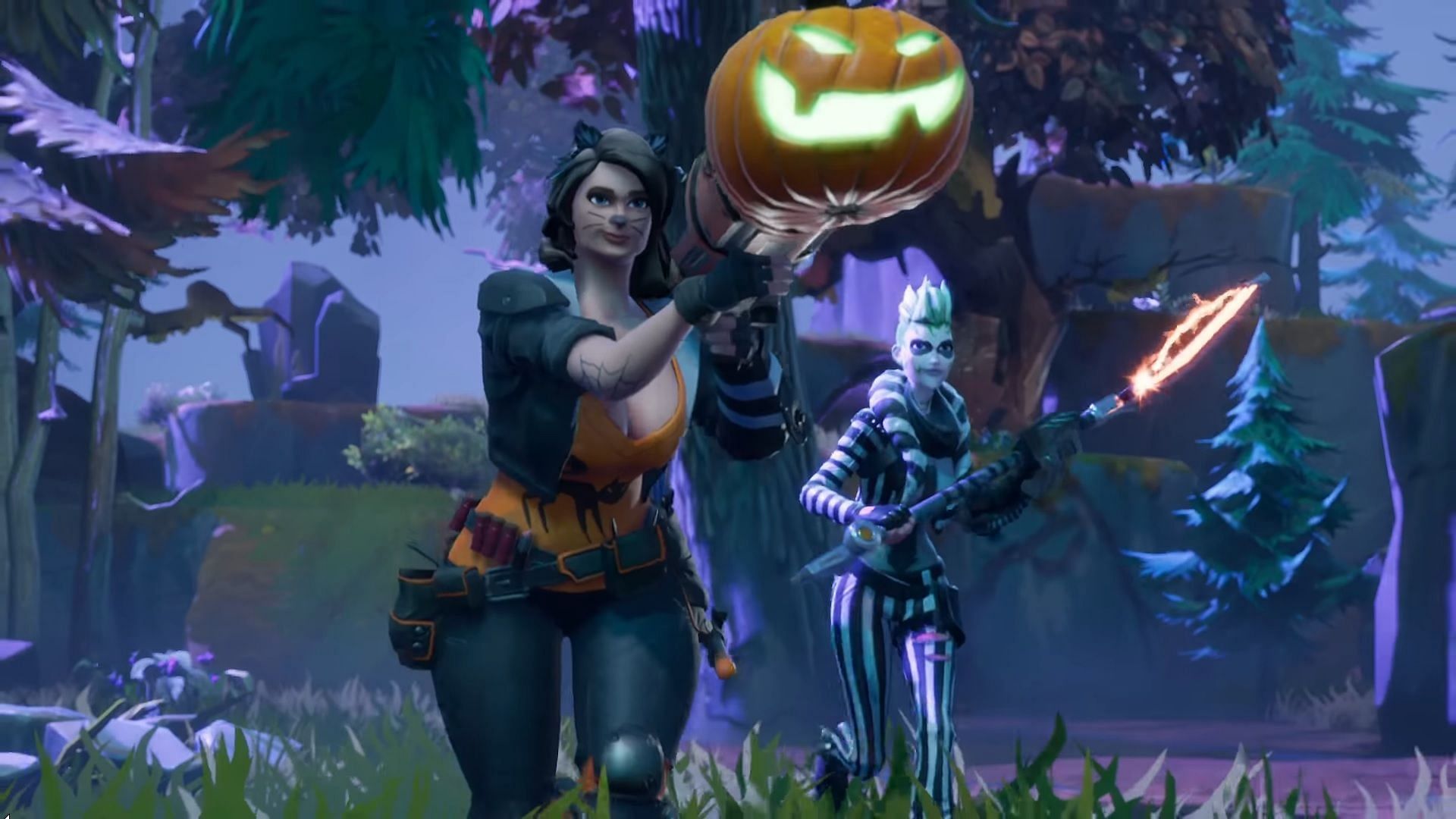 Fortnitemares 2022 will bring back the Pumpkin Launcher (Image via Epic Games)