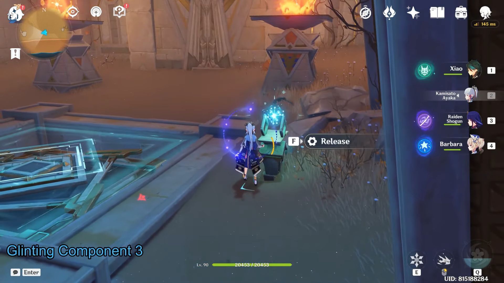 All 5 Glinting Component locations in Genshin Impact Sumeru Desert