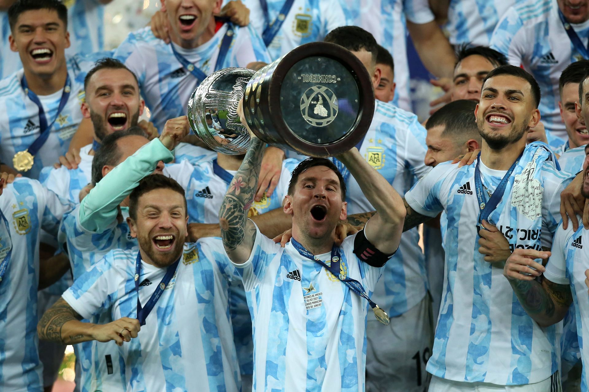 The PSG forward won the Copa America last year