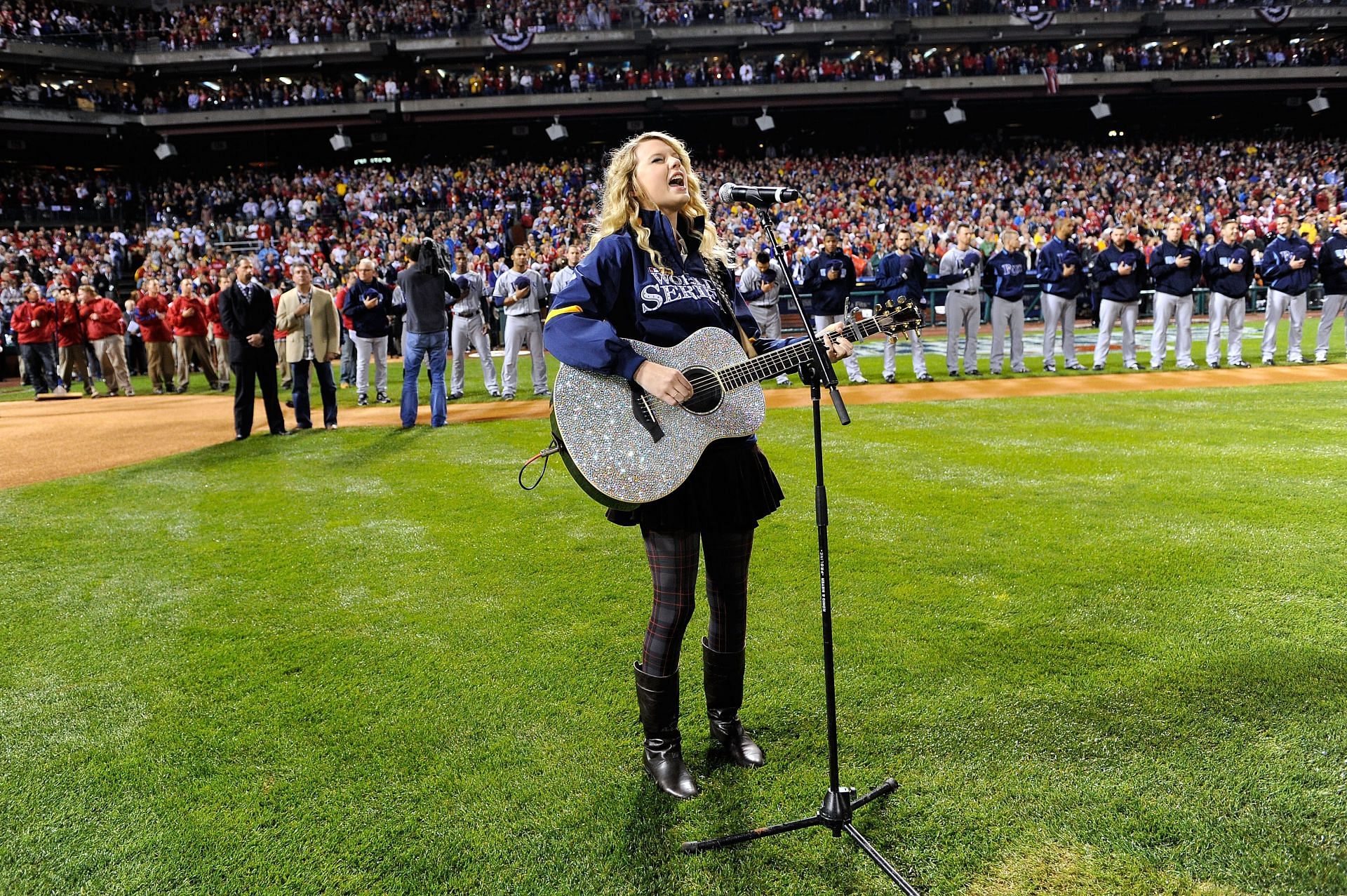 Taylor Swift at the World Series