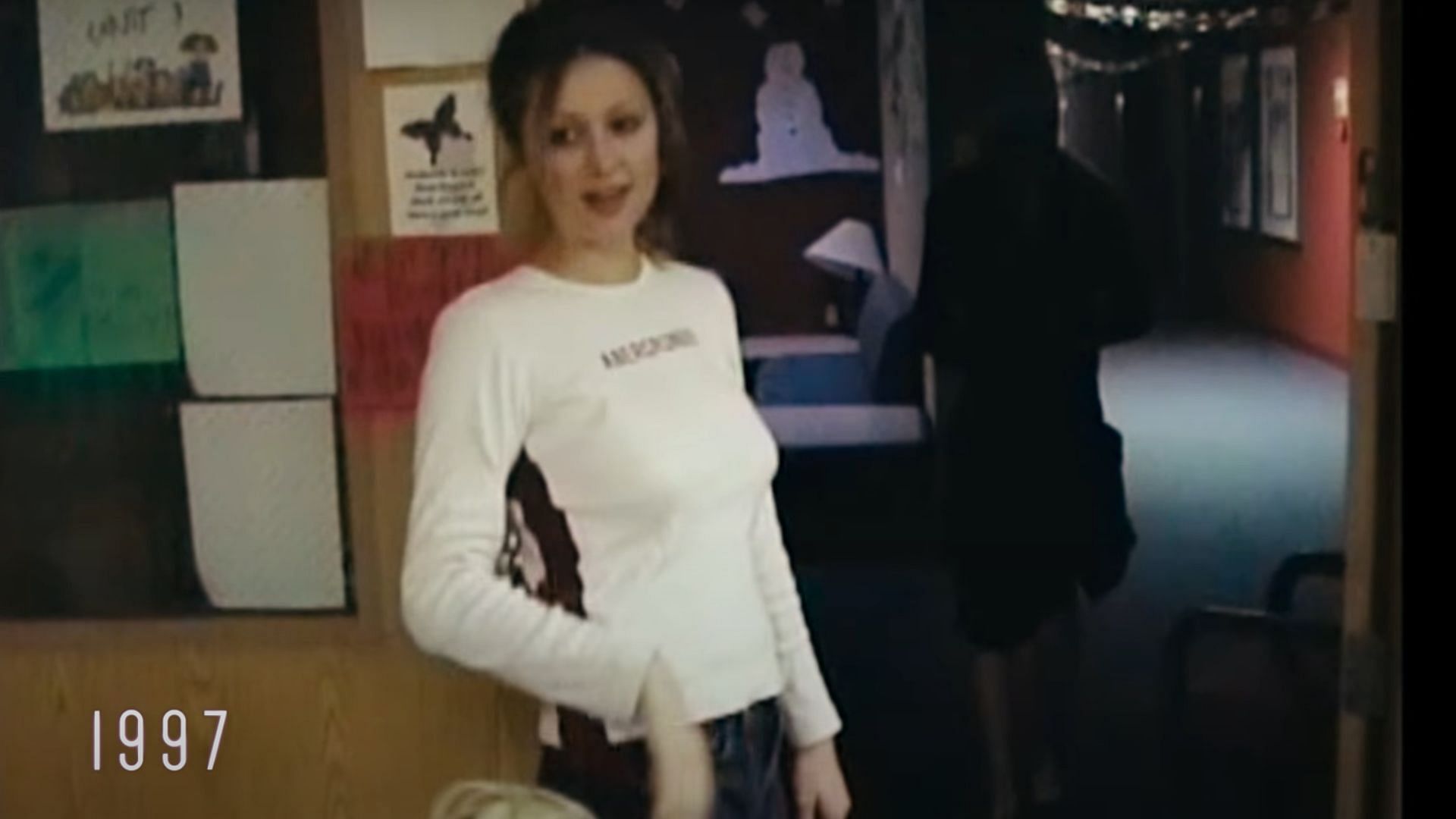 A still from The Real Story of Paris Hilton featuring 16-year-old Hilton at Provo Canyon School (Image via YouTube).